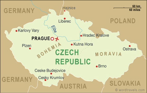 map Czech Republic