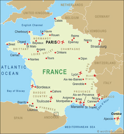 map France