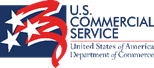 Лого посольства коммерческой службы США